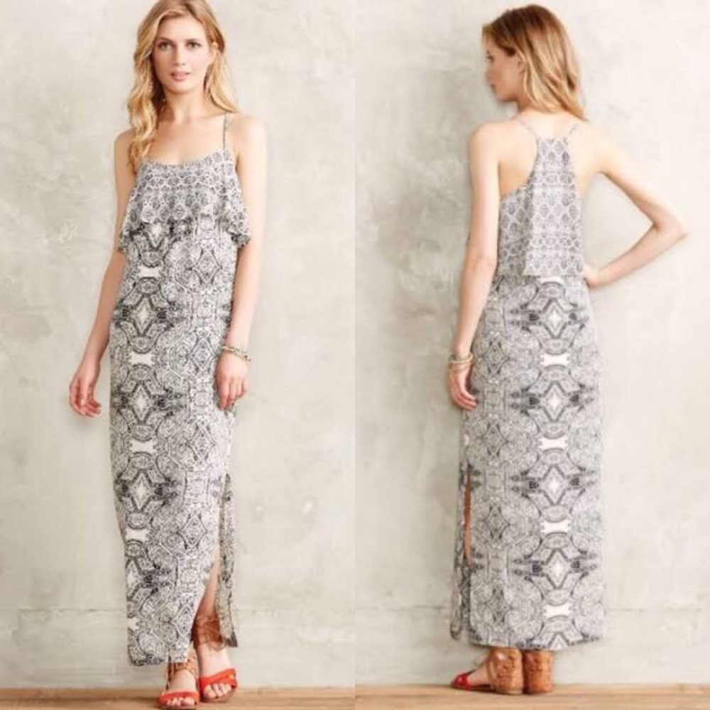 Anthropologie Maxi Dress Size 4